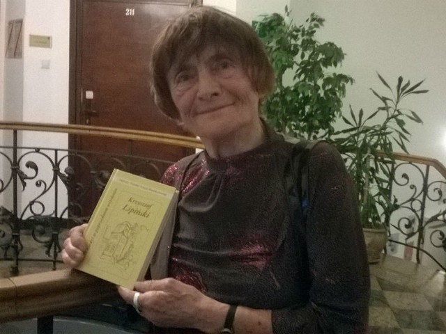Danuta Lipińska, matka profesora, z jego poezjami.
