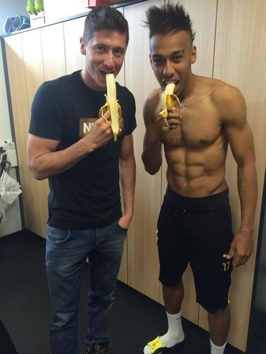 Robert Lewandowski i Pierre-Emerick Aubameyang