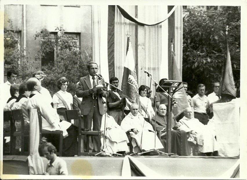 Obchody rocznicy Lubelskiego Lipca w 1981 roku, odsłonięcie...