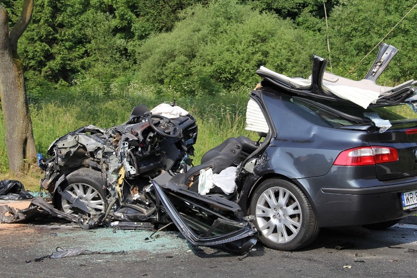 Wypadek na zakopiance w Białym Dunajcu. Ranne trzy osoby