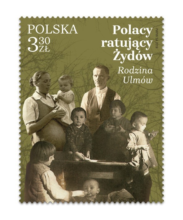 Poczta upamiętnia Polaków ratujących Żydów w czasie II wojny