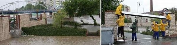Powódź na południu Polski.