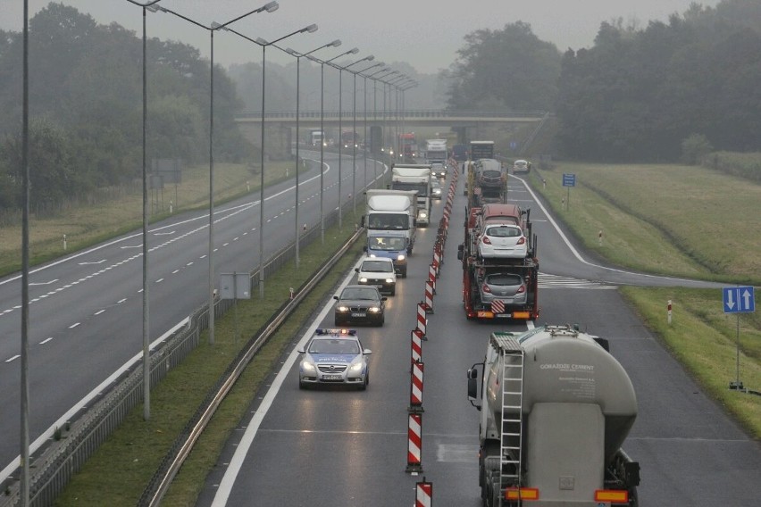 Utrudnienia na A4. Służby ćwiczą akcję ratunkową (ZDJĘCIA)