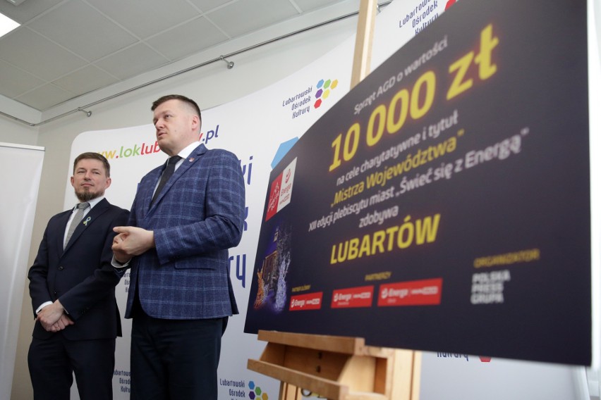 Lubartów najjaśniejszym punktem na mapie województwa lubelskiego – w nagrodę sprzęt o wartości 10 tys. zł 