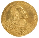 Padł rekord! 50 dukatów koronnych Zygmunta III Wazy sprzedano za prawie 3 mln zł. Moneta została wybita w Bydgoszczy w 1621 roku