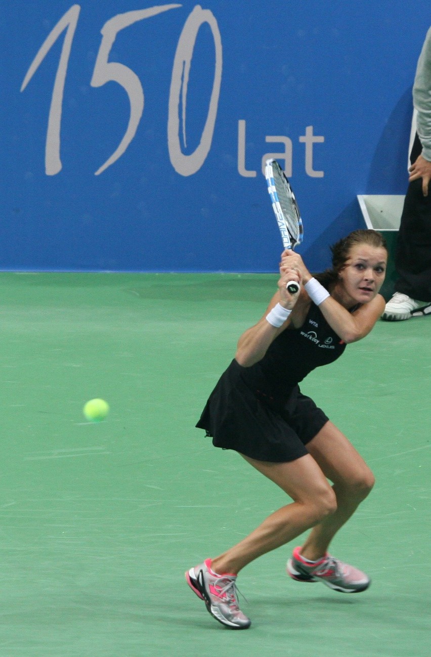 Agnieszka Radwańska rozegra dziś drugi mecz w WTA Katowice...