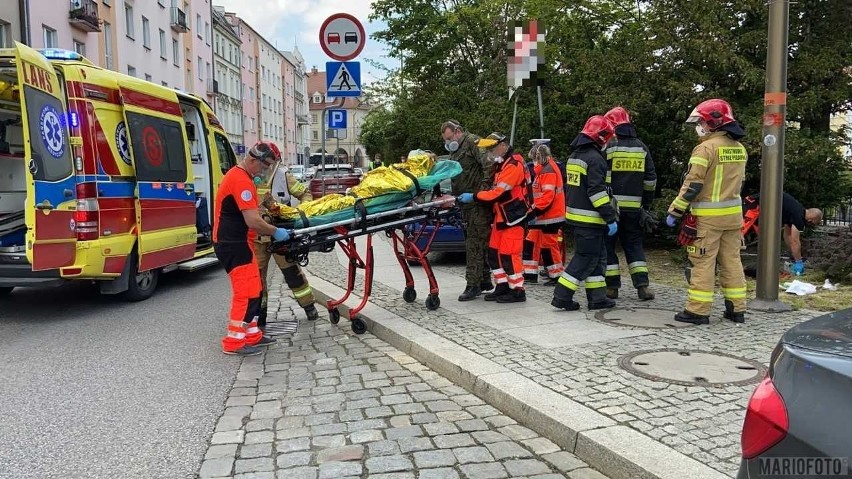 Jadący ul. Piastowską w Opolu kierowca smarta zasłabł,...