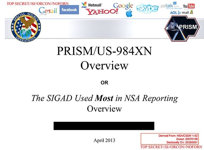 PRISM - Prywatność w sieci nie istnieje, FBI i NSA inwigilują użytkowników internetu