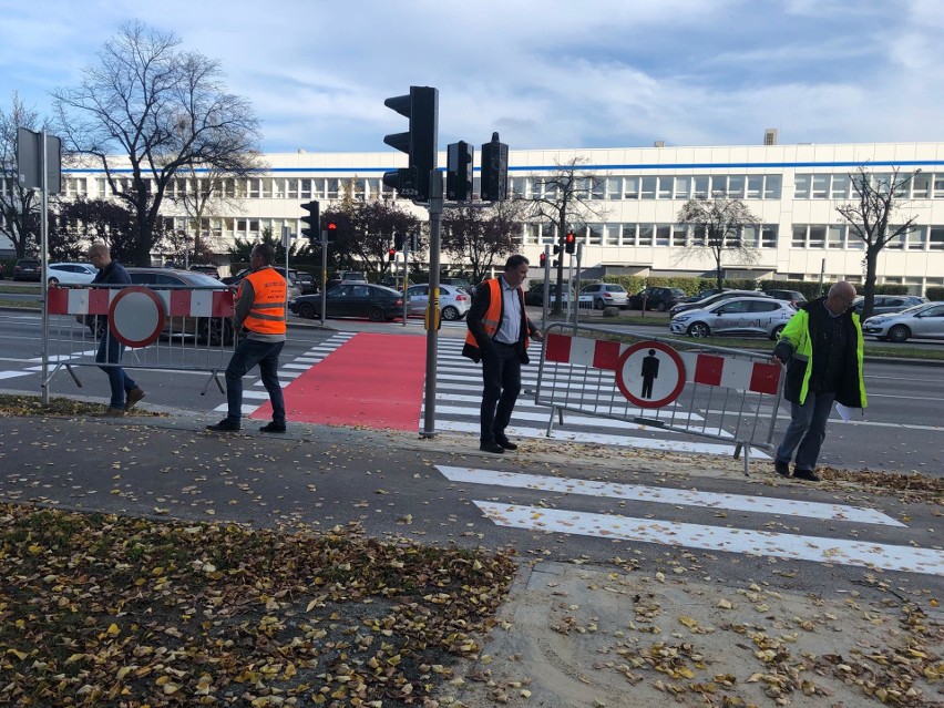 Kolejne naziemne przejście dla pieszych w Gdańsku. Nowe pasy pojawiły się na al. Grunwaldzkiej na wysokości Nowej Sudeckiej