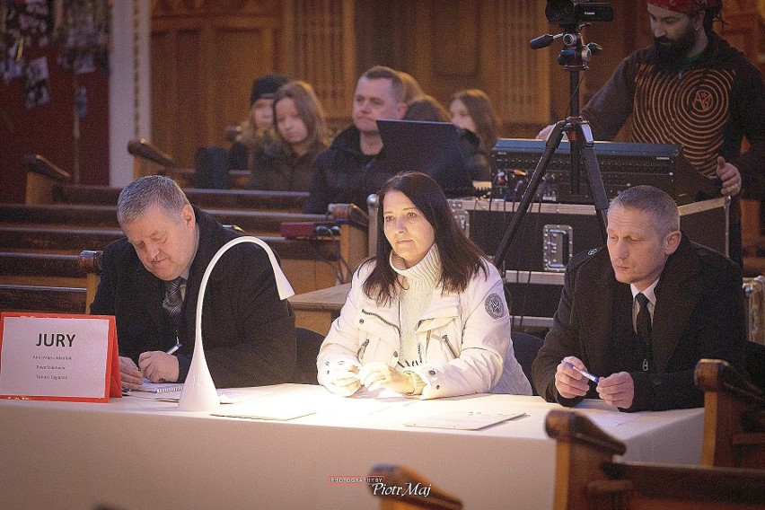 Jury w składzie, od lewej: Tomasz Ceglarski, Anna Maria...