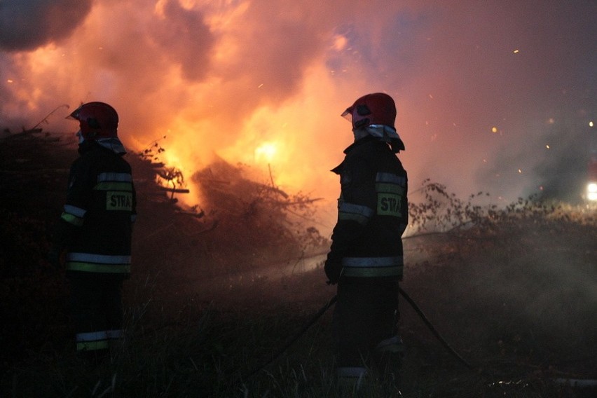 Pożar przy ul. Zaborowskiej