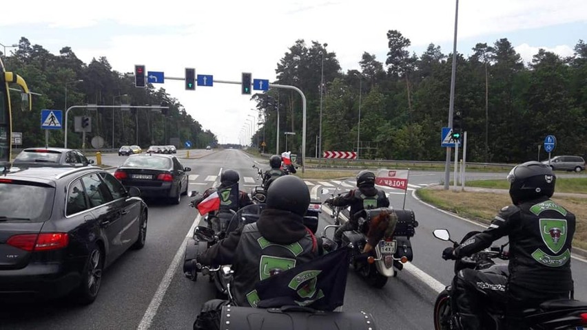 Akcja charytatywna motocyklistów z klubu Rycerz Byczyna.