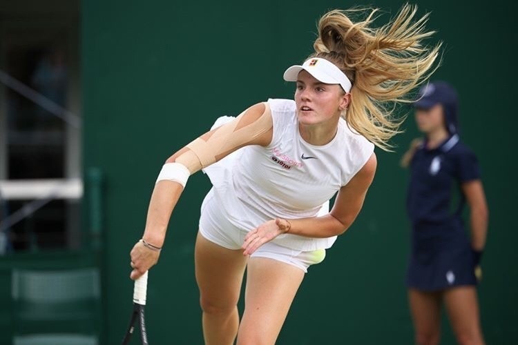 Martyna Kubka na kortach Wimbledonu