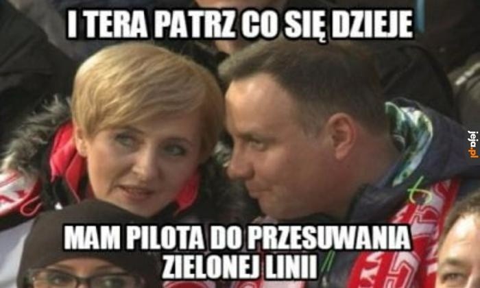 Memy o skokach narciarskich z prezydentami Wałęsą i Dudą w rolach głównych