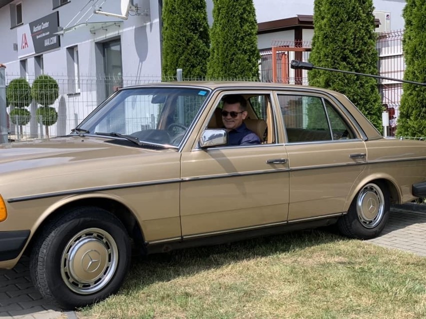 Zenek Martyniuk w USA kupił zabytkowy model Mercedesa W 123