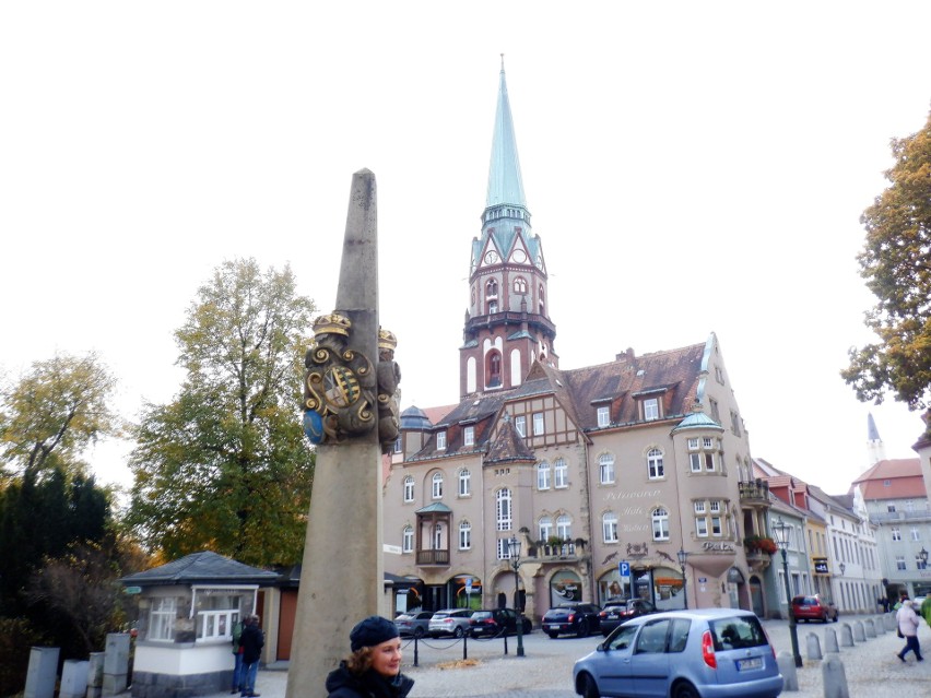 Słup pocztowy z czasów unii polsko-saksońskiej. W miasteczku...