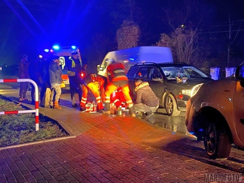 Wypadek w Górkach pod Opolem. Śmiertelne potrącenie pieszego