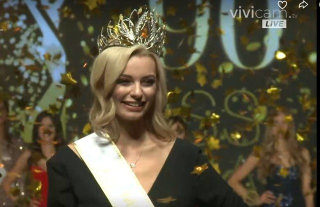 Kadr transmisji finału Miss Polonia