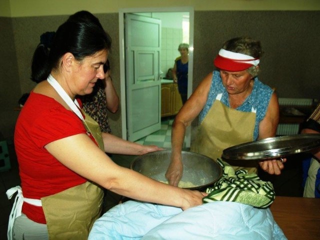 Żal było się żegnać, gdy z kuchni dobiegały smakowite zapachy