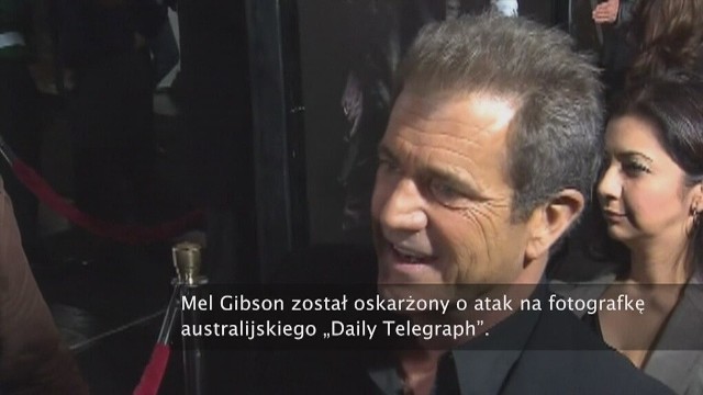 Mel Gibson oskarżony o atak na fotografa