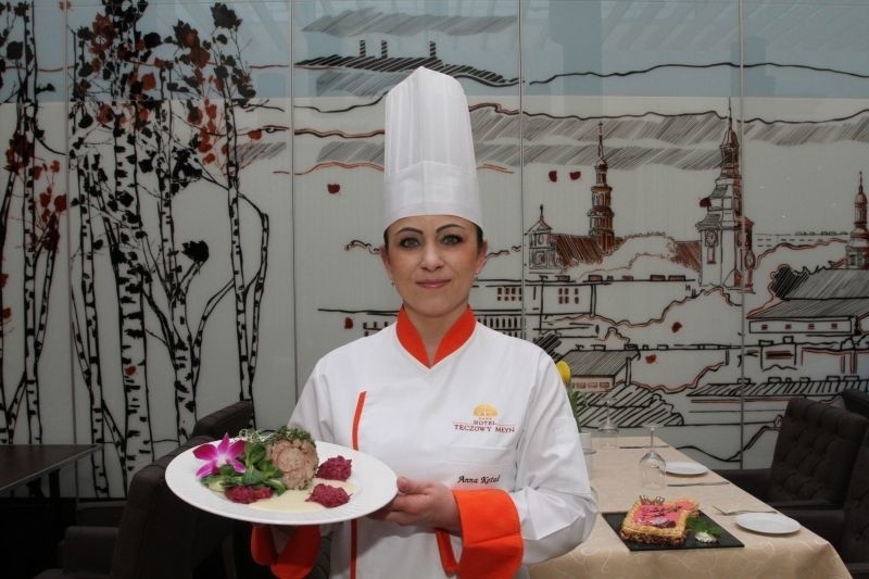 Anna Kotaś, zastępca szefa kuchni hotelu Tęczowy Młyn w...