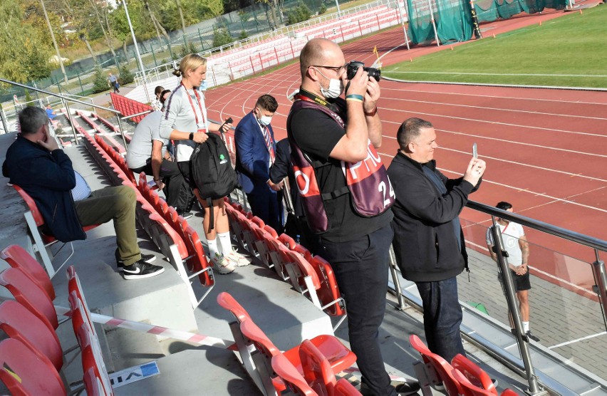 Na Stadionie im. Inowrocławskich Olimpijczyków zmierzyły się...