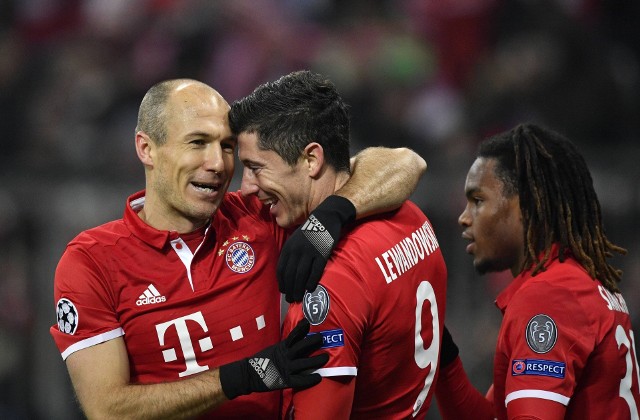 Arjen Robben i Robert Lewandowski stanowią o sile ofensywnej Bayernu Monachium