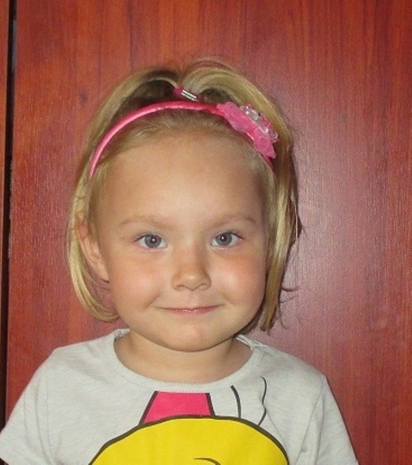 17. Julia Sierzputowska 3 lata, mieszka w Elżbiecinie....
