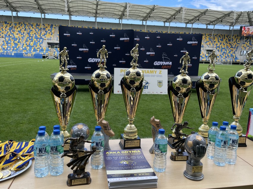 Arka Gdynia Summer Cup 2021. Rywalizowało pół tysiąca adeptów futbolu 