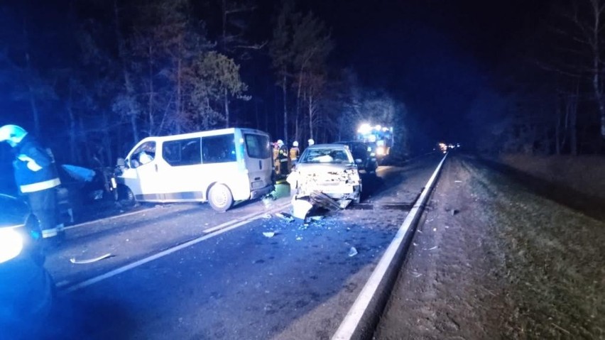 Deniski. Wypadek śmiertelny i wiele osób rannych na DK 19 na trasie Białystok - Bielsk Podlaski. Droga była zablokowana przez kilka godzin