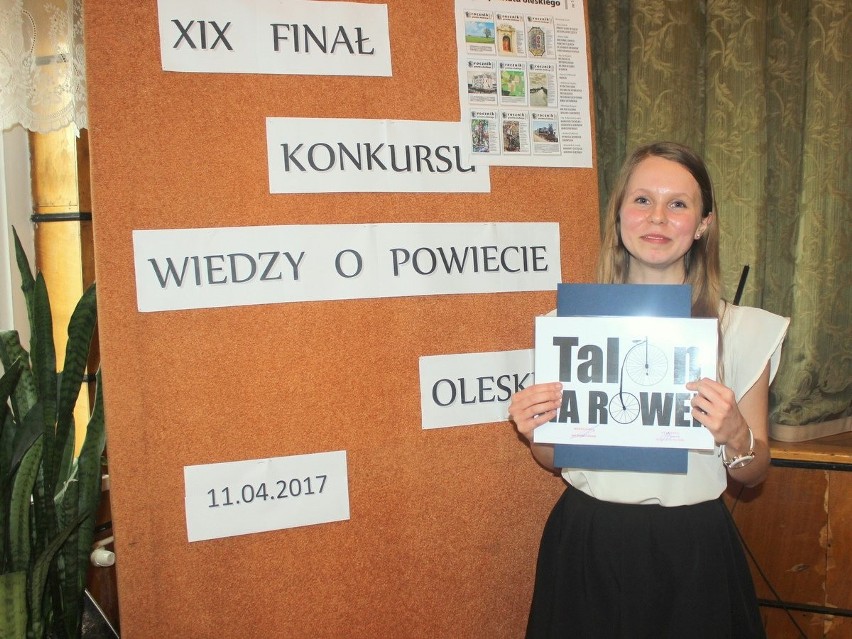 Laureaci XIX Konkursu Wiedzy o Powiecie Oleskim.