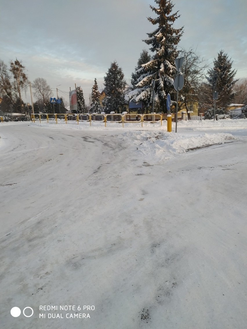 Rondo w Juchnowcu na zdjęciu przysłanym przez Czytelnika