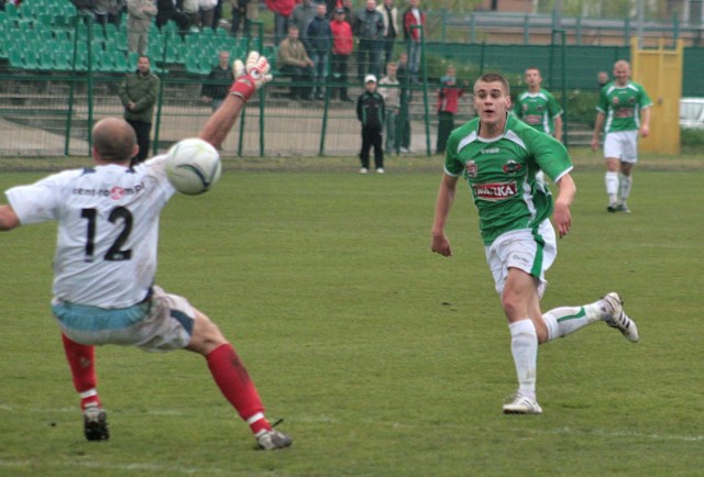 Po tej akcji w 45 minucie meczu Arkadiusz Oziewicz strzelił drugiego gola dla Radomiaka.