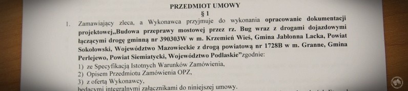 Powstanie nowy most na Bugu w województwie podlaskim. Połączy powiat siematycki i sokołowski w woj. mazowieckim. Ma spełniać parametry NATO