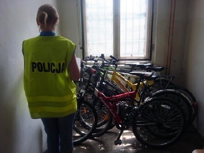 Krośnieńscy policjanci już odzyskali 18 z 19 rowerów, które zginęły