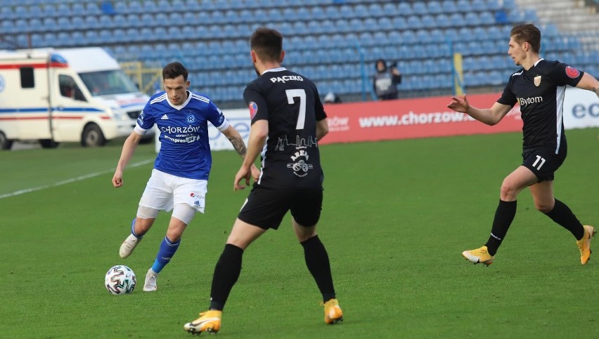 24.04.2021. Ruch Chorzów - Polonia Bytom 2:1....