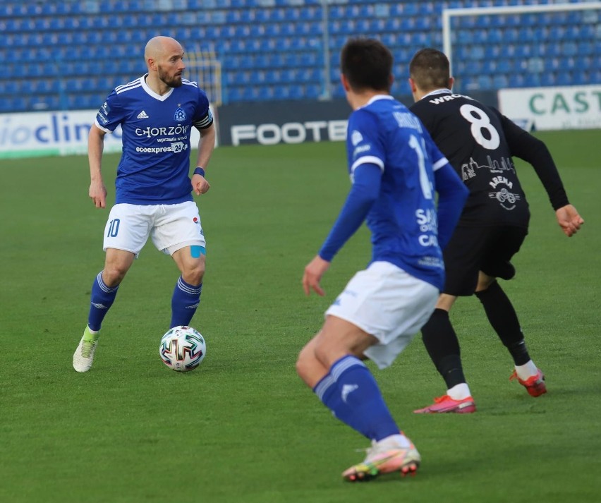 24.04.2021. Ruch Chorzów - Polonia Bytom 2:1....