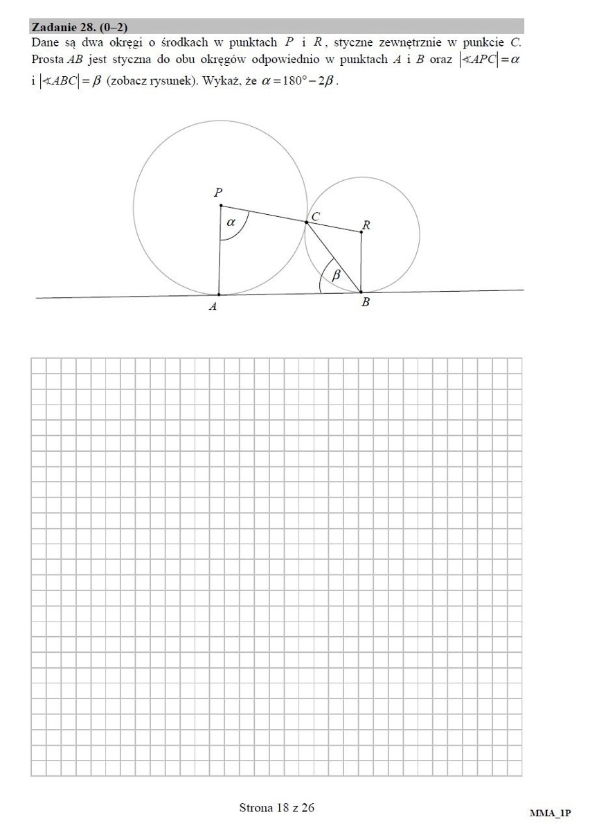 Matura 2017 - matematyka podstawowa [ARKUSZ CKE, ZADANIA, ROZWIĄZANIA]