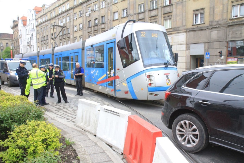 Wypadek koło Dworca Głównego