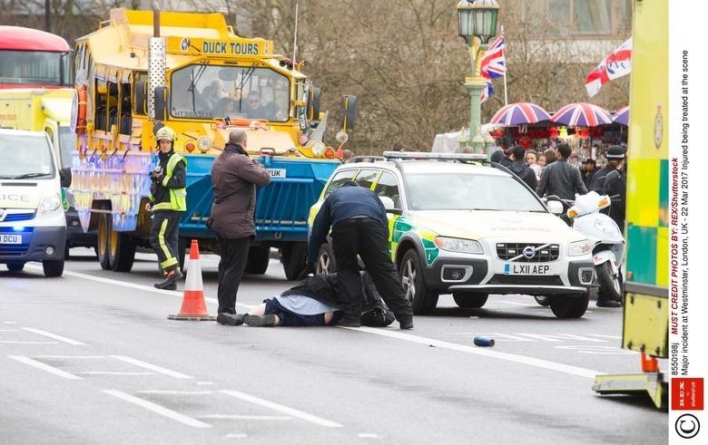 Strzały przed parlamentem w Londynie. Są ranni