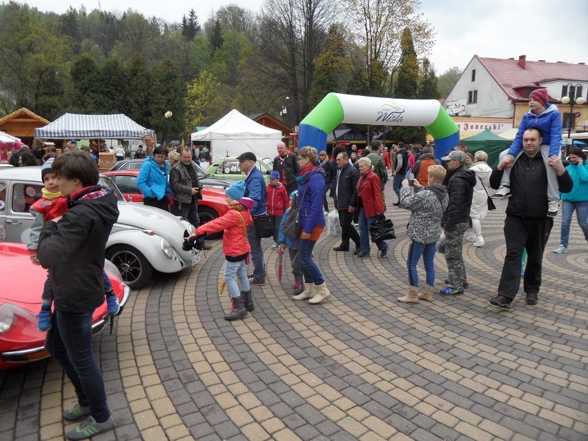 Zjazd samochodów zabytkowych w Wiśle