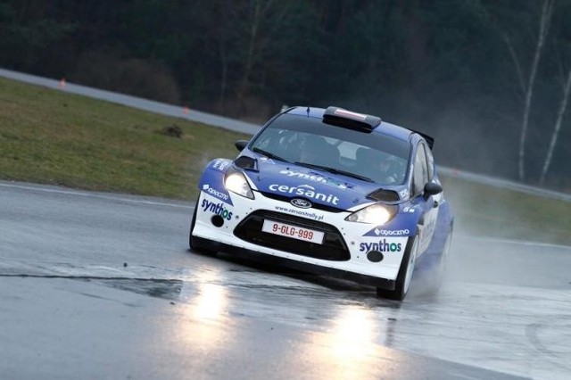 50. Rajd Barbórka 2012: Sołowow i Baran w Fordzie Fiesta WRC