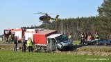 Poważny wypadek w Gorzeniu na trasie między Bydgoszczą a Nakłem. 6 osób trafiło do szpitala 