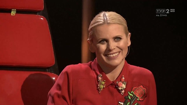Maria Sadowska jest zadowolona po półfinale.fot. voice.tvp.pl