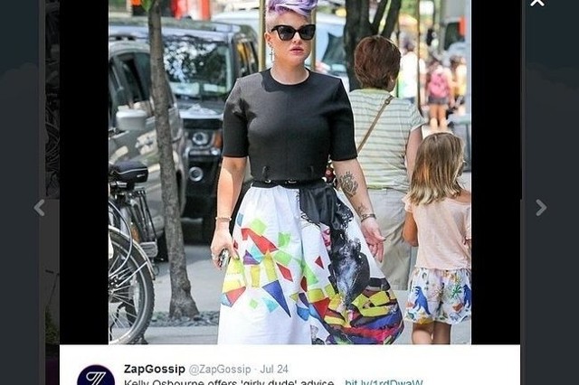 Kelly Osbourne (fot. screen z Twitter.com)