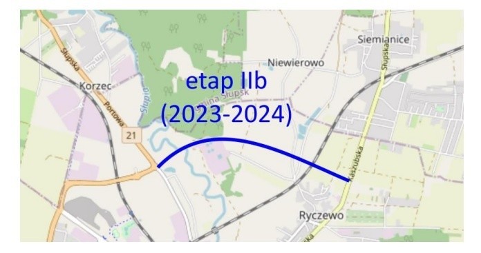 Tak będzie przebiegał ring w Słupsku? Zmieniono numerację etapów i trwają prace nad zmianą przebiegu