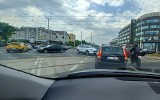 Ogromny chaos na dużym skrzyżowaniu we Wrocławiu. Nie działają światła