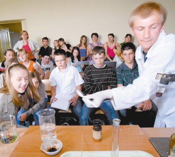 W zeszłym roku furorę na politechnice robiły pokazy chemiczne.