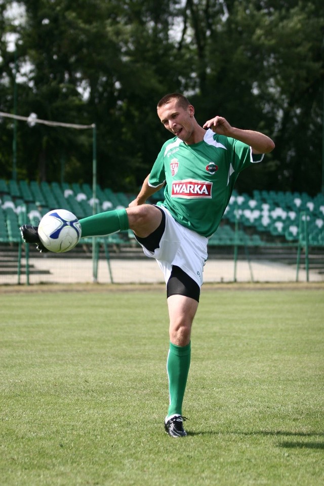 Maksym Kobylarczyk wisoną zagra w Polonii Iłża.