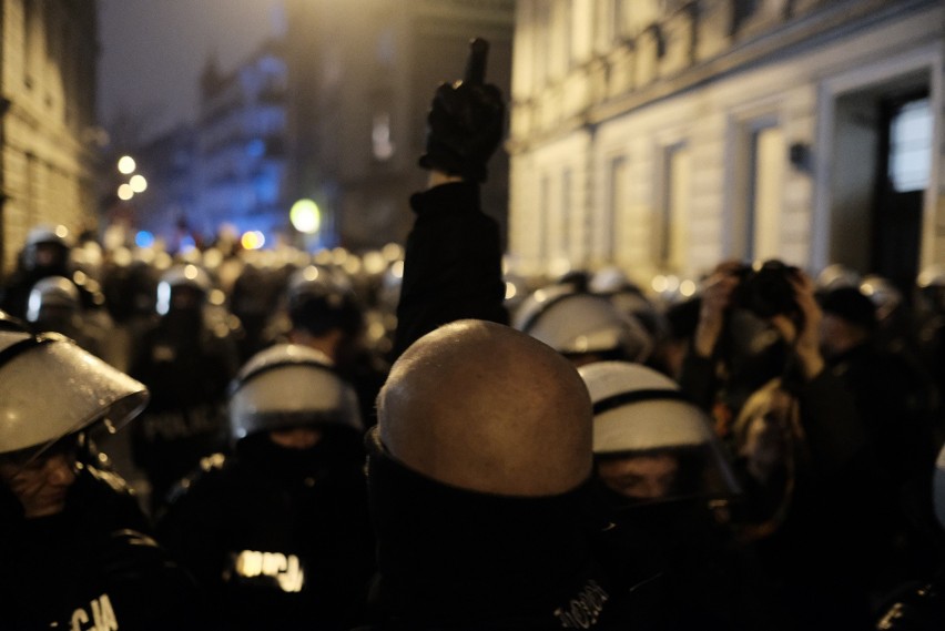 Manifestacje w centrum [ZDJĘCIA, RELACJA]